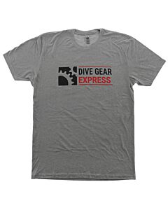 DGX Gears Logo, Grey T-Shirt   