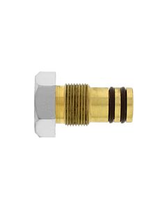 DGX O2 Modular Valve Plug, Plain (Normal Threads)