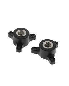 OMS Delrin Thumbwheels - Top View