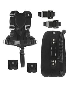 Includes SoftPack Harness, S1 Wing, Tank Straps and Choice of Weight Pocket Set