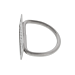 DGX S/S {2 in | 5.1 cm} Rigid D-Ring, Perpendicular on Slide