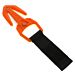 DGX Sharp Cut w/Sheath - Yellow / Orange