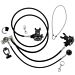 XR Single Tank Reg Package w/ 84-Inch Braided Flex Hose and Black Gauge Medium PSI SPG