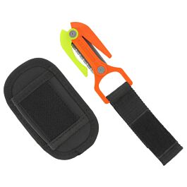 DGX Titanium M-Cut Safety Tool - Orange with Yellow