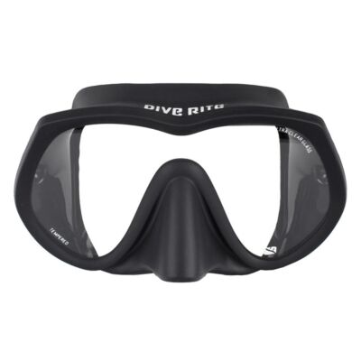 Dive Rite ES155 UltraClear Frameless Mask - Black