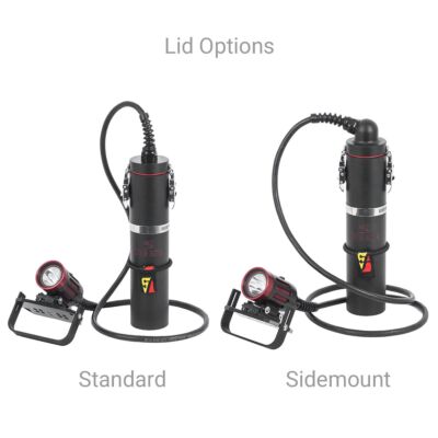 Choose Standard or Sidemount Lid