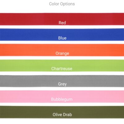 Choose From Red, Blue, Orange, Chartreuse, Grey, Bubblegum or Olive Drab