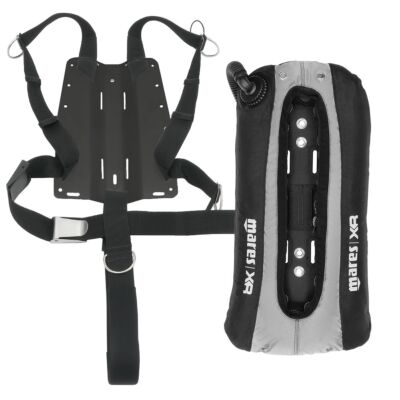 XR Singles {22 lb | 10 kg}, Aluminum Backplate and Harness w/ 2-Inch Crotch Strap