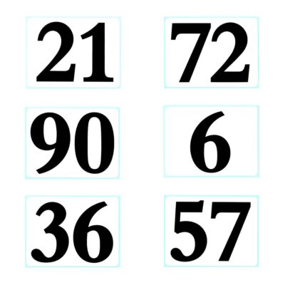 Metric MOD Cylinder Decals in Sets of Two