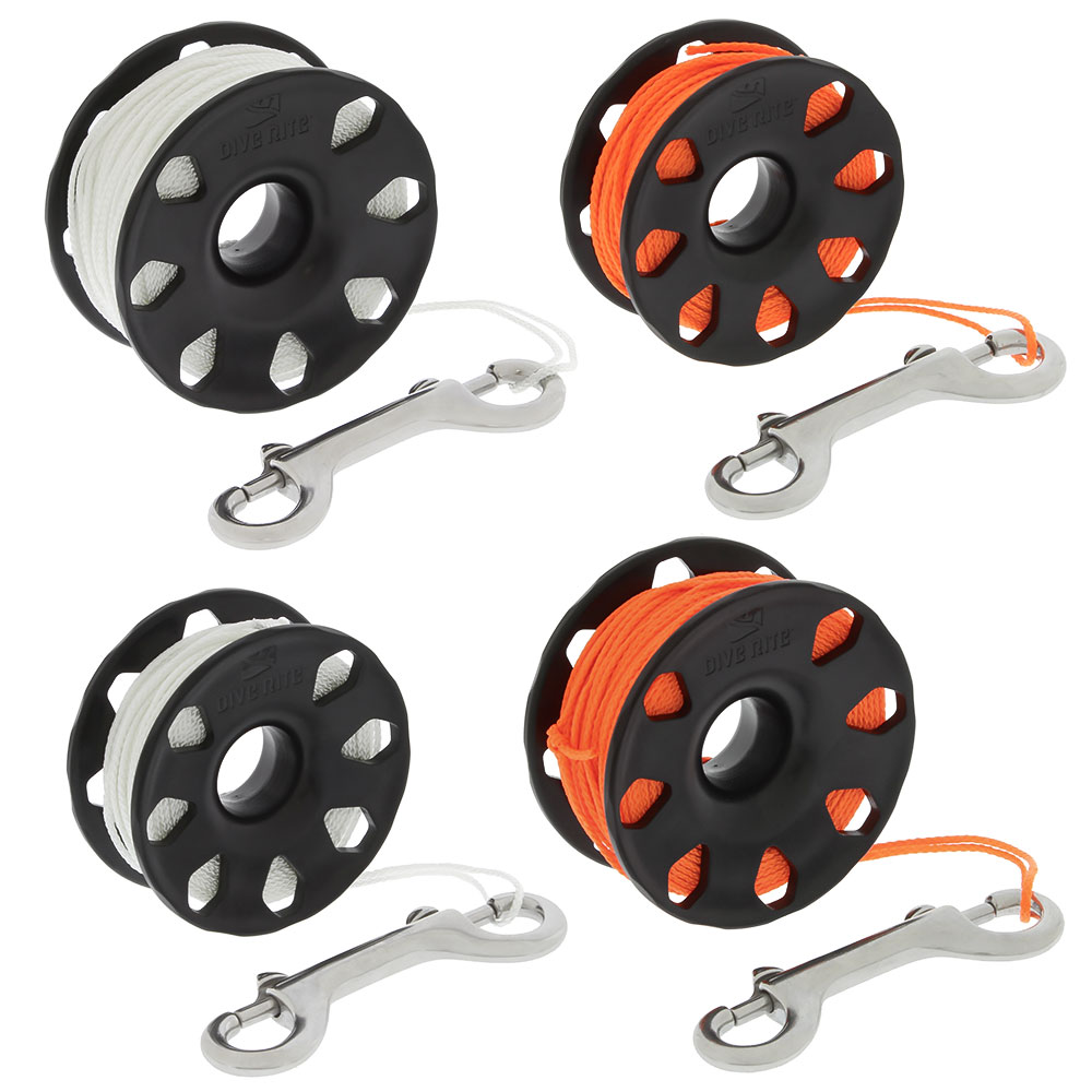 Jual CAG Plastic Finger Dive Reel Spool with Brass Clip