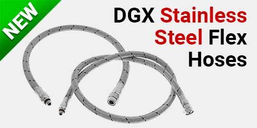 DGX Stainless Steel Flex Hoses