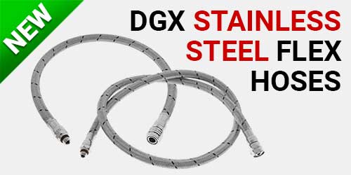 DGX Stainless Steel Flex Hoses